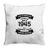 Premium Vintage 1945 Throw Pillow