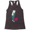 modern zombie Racerback Tank