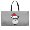 schnauzer dog Weekender Totes