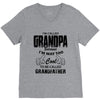 I'm Called Grandpa Because I'm Way Too Cool To Be Called Grandfather V-Neck Tee