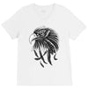 eagle ornate V-Neck Tee