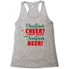 christmas cheer i thought you said christmas beer Racerback Tank