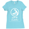 new dad game over, baby daddy parent Ladies Fitted T-Shirt