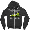 the mountains are calling Zipper Hoodie