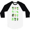 Funny Cthulhu T Shirts 3/4 Sleeve Shirt