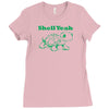 shell yeah turtle Ladies Fitted T-Shirt