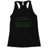i before e grammar rule Racerback Tank