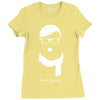 adolf hipster hitler geek Ladies Fitted T-Shirt