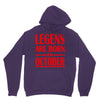 legends are born in october vintage Hoodie