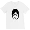 crazy girl V-Neck Tee
