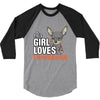 This Girl Loves Her Chihuahua 3/4 Sleeve Shirt