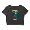 reading is fun Crop Top