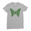liver cancer butterfly Ladies Fitted T-Shirt