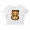native owl Crop Top
