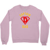 captain dad hero Crewneck Sweatshirt