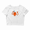 mr. tickles Crop Top