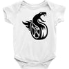 fangs dragon Baby Bodysuit