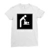 game over baby Ladies Fitted T-Shirt