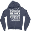 Vietnam Veteran Grandson Zipper Hoodie