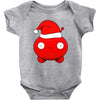 mooncake christmas santa parody Baby Bodysuit