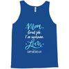 Mom Great Job I'm Awesome Love Happy Mother's Day Tank Top