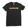 man eater Ladies Fitted T-Shirt