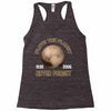 pluto the planet never forget Racerback Tank