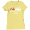 usa world cup champions Ladies Fitted T-Shirt