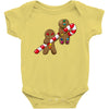 red vs green   you are dead Baby Onesie