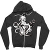 pirate octopus Zipper Hoodie