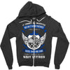 navy veteran 2 Zipper Hoodie