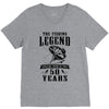 The Fishing Legend Reeling Them In For 50 Years V-Neck Tee