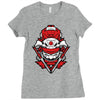 samurai red ranger Ladies Fitted T-Shirt