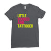 little boobed and tattoed Ladies Fitted T-Shirt