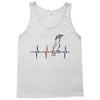 my heart beats for parrots Tank Top