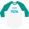 Only the best Dads Get Promoted to Pepa 3/4 Sleeve Shirt