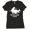 funny rude taste of kiwi Ladies Fitted T-Shirt