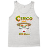 cinco de mayo badass skull Tank Top