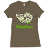 rolling papers Ladies Fitted T-Shirt