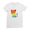the magical kittencorn Ladies Fitted T-Shirt