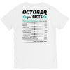 October Girl Facts Libra V-Neck Tee