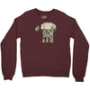 how many legs Crewneck Sweatshirt