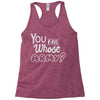 you and whose army Racerback Tank