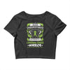 Never Underestimate The Strength Of A Lymphoma Cancer Warrior Crop Top