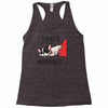 i hate mornings Racerback Tank