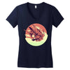 evangelion Women's V-Neck T-Shirt