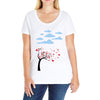 Tree Of Love Ladies Curvy T-Shirt
