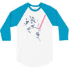 banksy cool darth 3/4 Sleeve Shirt
