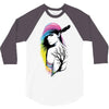 rainbow girl 3/4 Sleeve Shirt