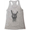 death to all but metal Racerback Tank
